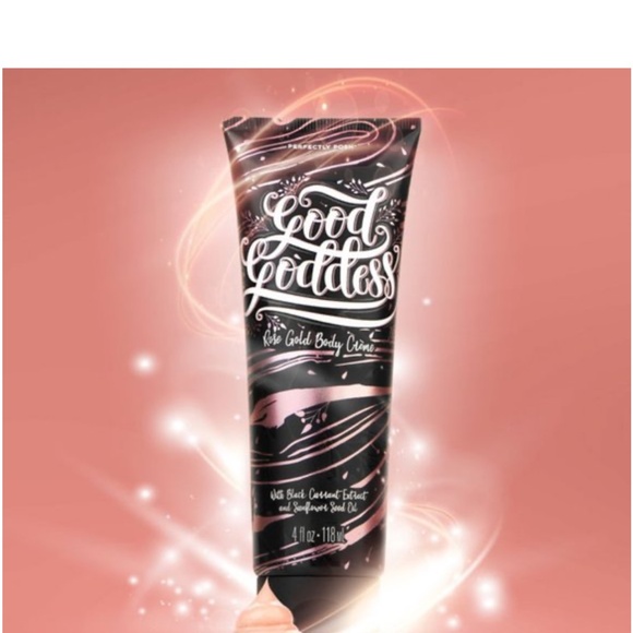 ❣️SALE❣️~$10~Perfectly Posh~Good Goddess~Rose Gold Body Crème~New and Sealed - Picture 1 of 8
